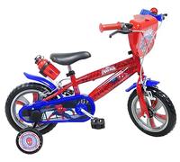 albri 12 Pouces, Vélo Spiderman Enfant, Rouge