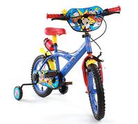 albri 14 Pouces, Vélo Mickey Unisexe Enfant, Rouge
