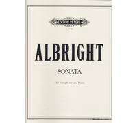 Albright William - Sonata - Alto Sax And Piano