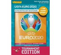 Panini France SA Euro 2020 Stickers 2021 Tournament Edition 10 Pochettes + Album Offert