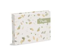 Album 20 x 16 cm à 30 feuilles blanches (60 pages) en carton épais et résistant, entrecoupées de Pergamino Couverture plastifiée, feuilles