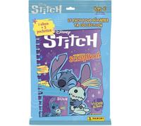 Album + 3 pochettes - PANINI - STITCH 2 - MON SUPER SCRAPBOOK - 15 stickers