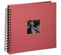 Album à spirale Fine Art, 28 x 24 cm, 50 pages noires, flamant G
