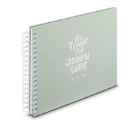 Album à spirale "Good Things", 28 x 24 cm, 50 pges blanches, Adventure