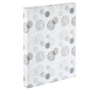 Album à spirale "Graphic", 19 x 24,5 cm, 40 pages blanches, Dots