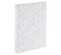 Album à spirale "Graphic", 19 x 24,5 cm, 40 pages blanches, Stripes