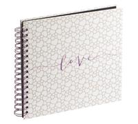 Album à spirale "Romance", 28 x 24 cm, 40 pages blanches