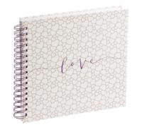 Album à spirale "Romance", 28 x 24 cm, 40 pages blanches