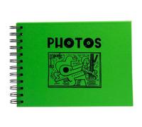 Album à spirales 50 pages noires Musicart - Vert