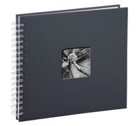 Hama Fine Art album photo et protège-page Gris 100 feuilles 10 x 15 cm Reliure spiralée