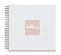 Album à spirales Fine Art 36 x 32 cm 50 pages noires Blanc