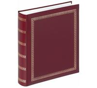 Album - album photo Walther - MX-103-R - Design Album photo rouge 26 x 25 cm simili cuir avec gaufrage, The chic thickness