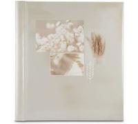 Album autocollant - Singo - II - 30x30cm - 20 pages - Coton blanc Blanc