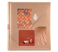 Album autocollant "Singo II", 30x30cm, 20 pges blches, terre cuite
