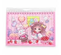 Album Autocollants, Reliure Spirale, Maison fraise B5