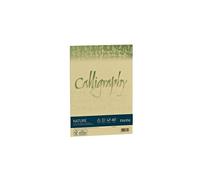 Album Calligraphie Nature Olive Papier 50 Feuilles A4 210x297mm 100g/Mq