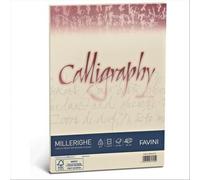 Album Calligraphie Papier Millerighe Ivoire 50 Feuilles A4 210x297mm 200g/M²