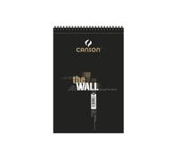 Album - CANSON - The Wall A4+ - Reliure à anneaux métalliques - 210 x 314 mm - 30 feuilles blanc
