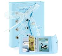 Album Carte Postale, Album Photo Avec Pochette Plastique, Cartes D'album Portable Cartes à Collectionner Album Binders Cahier de Collection, Cadeau pour les Filles Collectionneurs