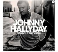 Album CD + Livret Collector - WARNER MUSIC - Johnny Hallyday - Mon Pays c’est l’Amour - Noir - Adulte