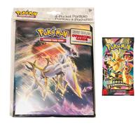Album Classeur Pokemon Arceus EB09 format A5 + Booster Heros Transcendants Fr