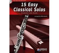 ALBUM - CLASSICAL SOLOS EASY (15) CLARINETE ET PLAT + CD