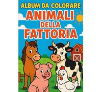 Album da colorare: Animali della Fattoria