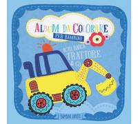 Album da colorare per bambini AUTO, BARCA, TRATTORE & CO.: Libro da colorare per bambini dai 2 anni con veicoli, automobile, macchine, escavatore, aerei, ruspe e molti altri