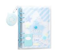 Album d'autocollants - Journal collector de 96 pages, album souvenir de voyage, renforcée, protection des feuilles lisses, accessoire de papeterie de luxe, projets créatifs, utilisation quotid