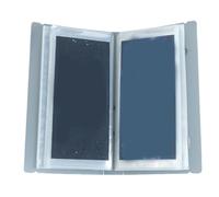 Album de billets de concert - pour 80 billets, support billet en PP transparent 9x5 pouces