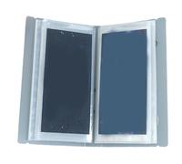 Album de billets de concert pour 80 talons, porte-protection PP transparent pour billets aériens et souvenirs / 9x5in