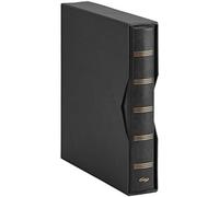 Album de billets Taupe 4 anneaux universel Noir