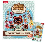 Album de collection compatible avec : Cartes Animal Crossing Nintendo amiibo | Série 5 | Album Collectors | avec 3 cartes
