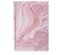 Album de Collection d'Autocollants, Carnet d'Autocollants Vierges Réutilisables, A5 Livre d'autocollants blanc, 32 Feuilles Papier Autocollant Boîte de Rangement Stockage D'autocollants (Rose)