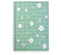 Album de Collection d'Autocollants, Carnet d'Autocollants Vierges Réutilisables, A5 Livre d'autocollants blanc, 32 Feuilles Papier Autocollant Boîte de Rangement Stockage D'autocollants (Vert)