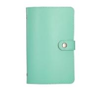 Album de collection de billets à 50 pochettes en cuir pour collection de devises 17,8 x 11,4 cm