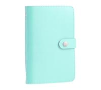Album de collection de billets à 50 pochettes en cuir pour collection de devises - 17,8 x 12,7 cm - Planificateur portable