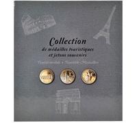 Album de collection - EXACOMPTA - 50 médailles touristiques - Mixte - Album carton