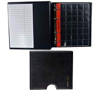 Album de Collection M, 350 Pochettes pour Monnaies jusqu'à 23mm de diamètre. Classeur avec Étui. 10 Feuilles et intercalaires