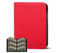 Album de collection pour cartes à collectionner, 30 pages, 540 cartes, avec fermeture éclair, portable, étanche, grand cahier, compatible avec cartes de sport, Ninjago, MTG