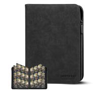 Album de collection pour cartes à collectionner, 30 pages, 540 cartes, avec fermeture éclair, portable, étanche, grand cahier, compatible avec cartes de sport, Ninjago, MTG