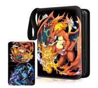 Album de collection pour cartes, Pokémon, 50 pages, 400 pochettes, portable, étanche, en polyuréthane, de qualité supérieure, pour garçons et filles, collectionneurs 4
