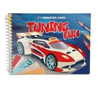 Album de Coloriage - Holographique : Monster Cars Tuning Fun G