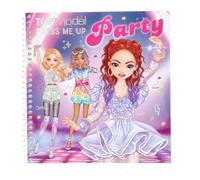 Album de coloriage - TOPModel - Dress me up Party - 18x17.5cm - Avec stickers - Pour filles