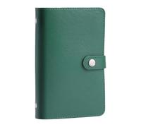 Album de devises à 50 pochettes transparentes en cuir pour billets de banque 17,8 x 12,7 cm pour économiser du budget