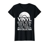 Album de Disque Vinyle Classique pour Amateur de Musique Audiophile T-Shirt Graphique avec Valeur