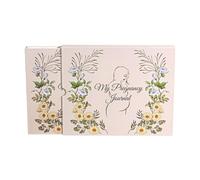 Album de grossesse avec couverture rigide pour future mère | Couverture rigide, papier offset 120 g, 27 x 22 x 3 cm, 907 g, suivi des jalons, souvenir de mémoire