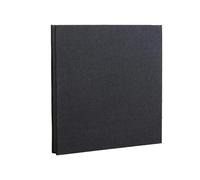 Album De Photos Album photo 4x6 couverture en lin Album de livre photo auto-adhésif livres d'images de protection multifonctions for mariage maison hôtel auberge(Black)
