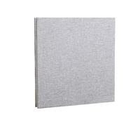 Album De Photos Album photo 4x6 couverture en lin Album de livre photo auto-adhésif livres d'images de protection multifonctions for mariage maison hôtel auberge(Grey)