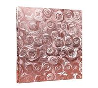 Album De Photos Album Photo interstitiel surdimensionné de 6 pouces, 600 feuilles, rétro, en cuir PU, Scrapbook, mémoire mariage(Gold A)